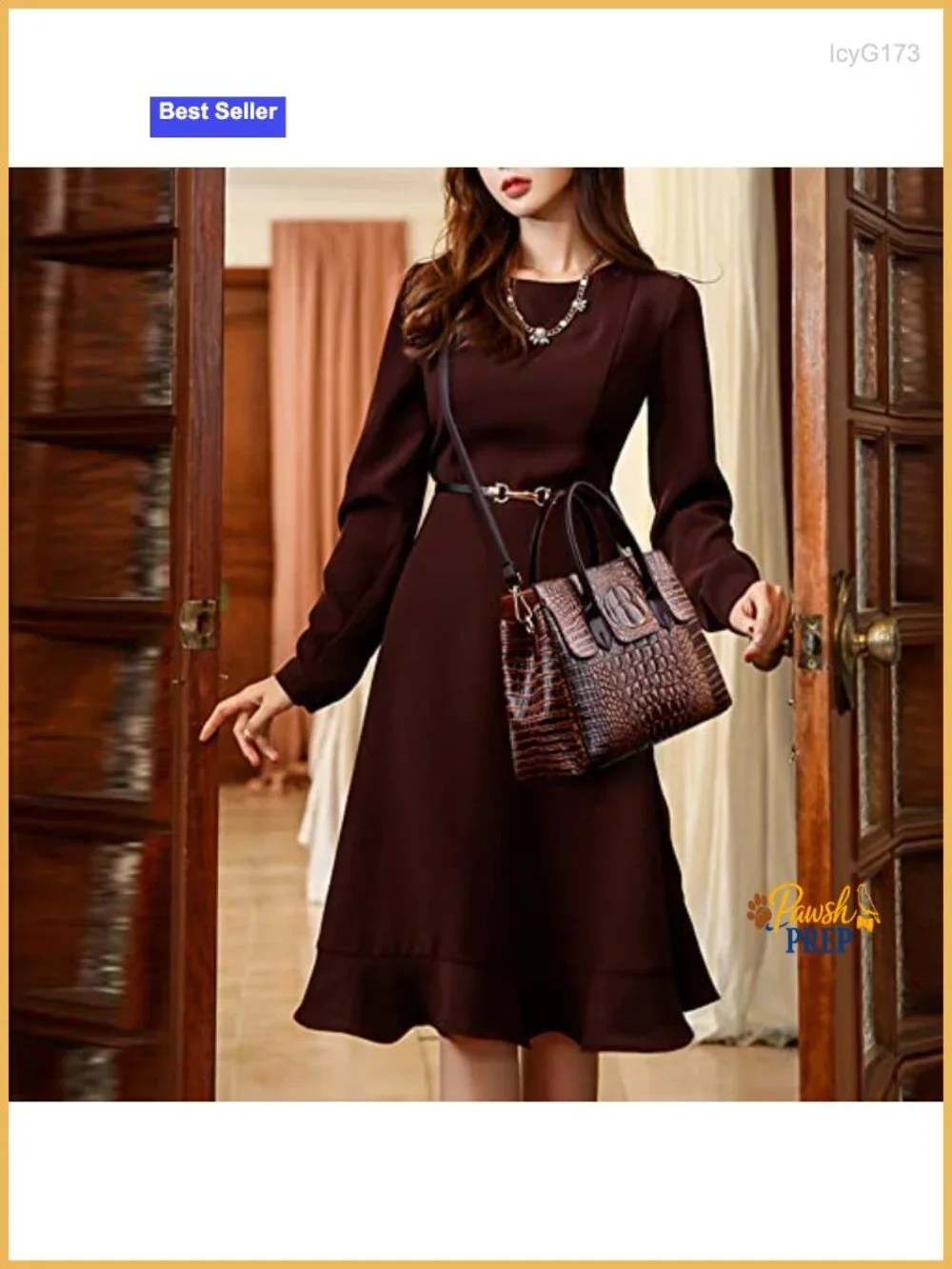 Women's Faux Leather Satchel Handbag Top Handle Crossbody Shoulder Bag